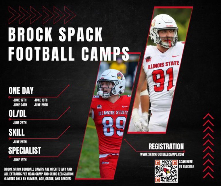 Thanks <a href="/Coach_NMurray/">Nicholas Murray</a> <a href="/RedbirdFB/">Illinois State Football</a> for the camp invite! <a href="/RecruitTonkaFB/">Minnetonka FB Recruiting</a>