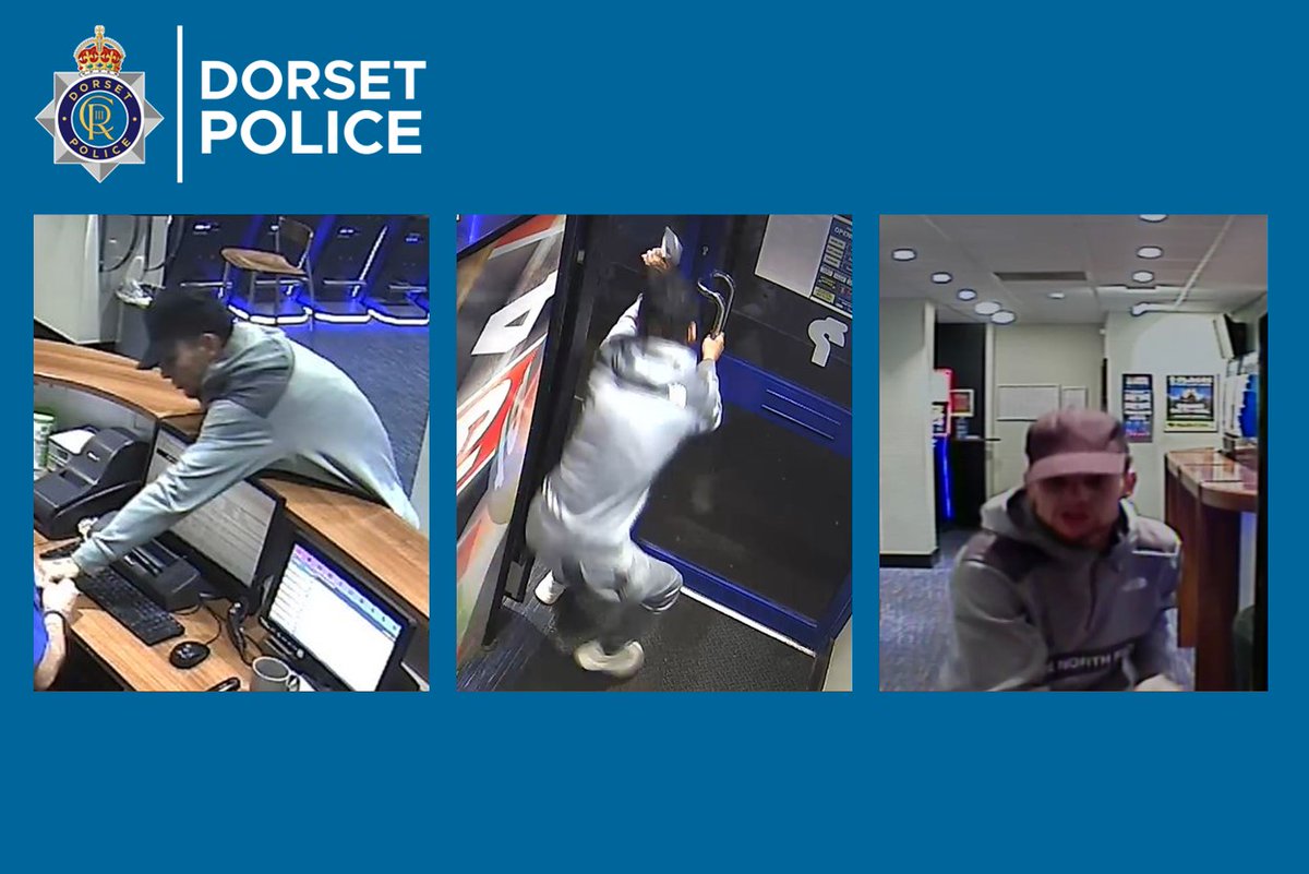 #LatestNews - Officers investigating a burglary at the Betfred betting shop in Holdenhurst Road in #Bournemouth on 08/04/2024 are issuing CCTV images of a man they would like to identify. Please quote occurrence no. 55240052271 Read more here: news.dorset.police.uk/news-article/d…