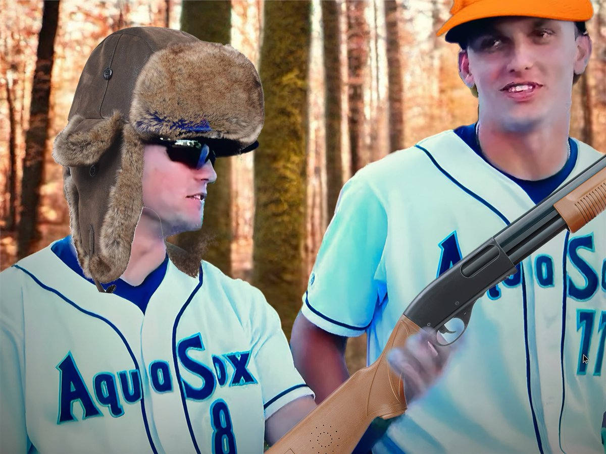 JUST A COUPLE FELLERS HUNTIN
#FORTHENORTHWEST 
#BigFootHunt

@AquaSoxRadio @EverettAquaSox @MiLBMariners @Mariners @ProspectInsider @stevewillits @MsPlayerDev @LookoutLanding @SeattleSportsU

#GoFrogs #TridentsUp                                 #HowBoutThemFrogs #AquaSox 
GAME 35