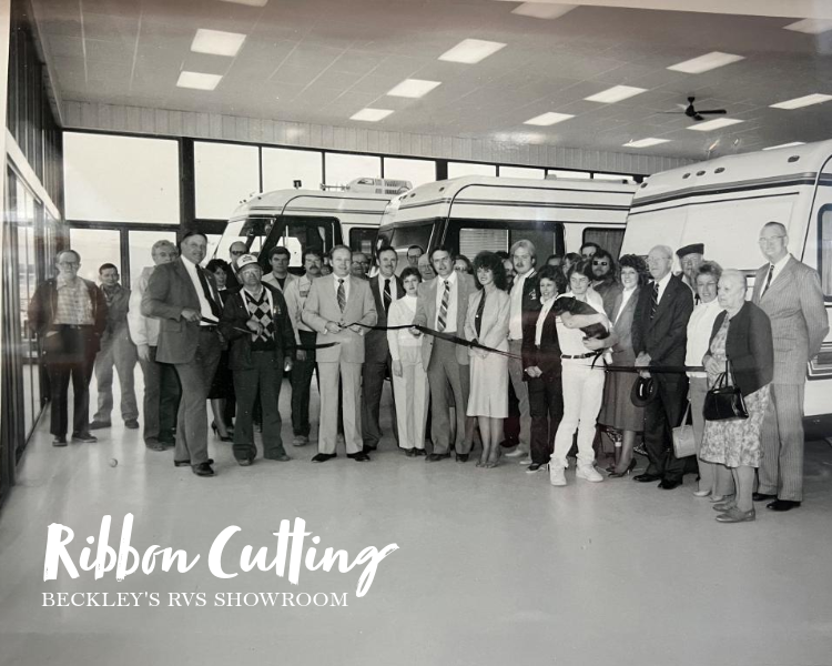 44 years of helping the RV community!🎉

Practicing the right business practices, growth quickly became inevitable!🚀  #ThrowbackThursday - our ribbon-cutting celebrating our new showroom expansion circa 1984!🎊

#RVCommunity #TBT #localbusiness #BeckleysRVs #RelaxexploreLIVE