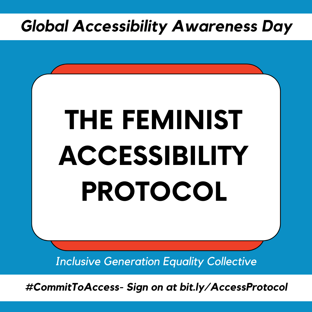 ✊ Accessibility is a human right, and ensuring accessibility can and should be routine in feminist spaces. On this #GAAD 🌎, find out how you can support accessibility in feminist spaces by reading the #FeministAccessibilityProtocol, womenenabled.org/news/fap/ @gbla11yday
