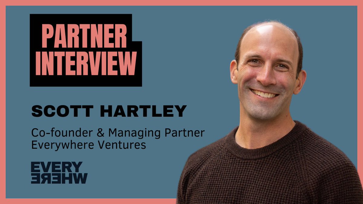 📺Watch @scottehartley share our history, community-driven model, & the table stakes economy. 🚀 “We became @EverywhereVC as almost a fait accompli, after we had already started investing around the world.” - Scott Hartley 👉🏾Join us & subscribe: youtu.be/MEHiYCEHJhE