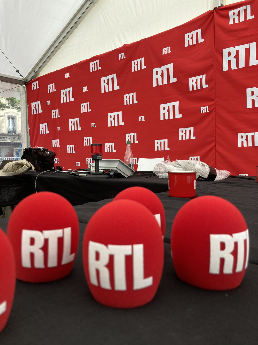 La matinale se prépare… #SaintDizier #RTL