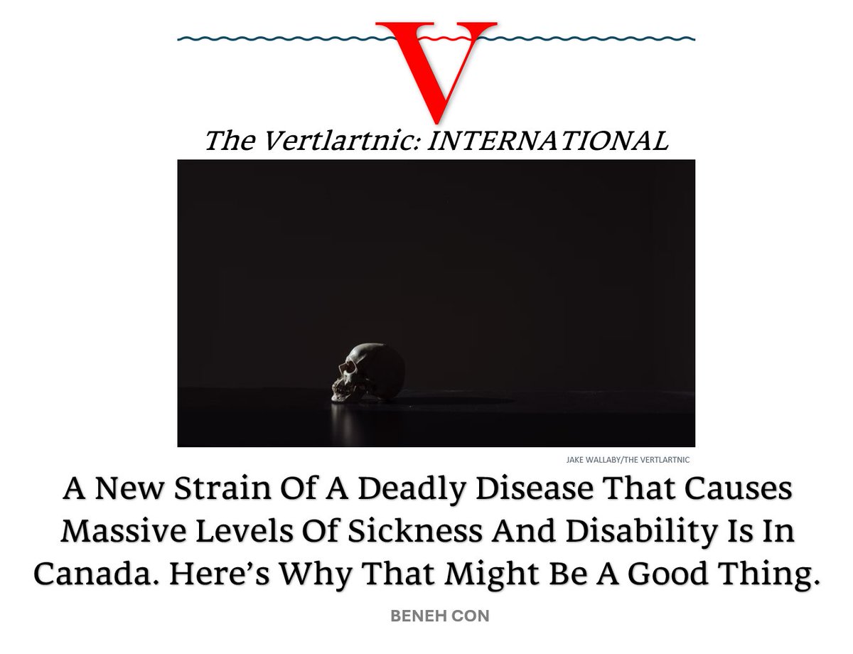 A New Strain Of A Deadly Disease That Causes Massive Levels Of Sickness And Disability Is In Canada. Here’s Why That Might Be A Good Thing. (credit:@nfld_trudy)