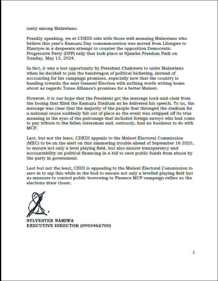 CDEDI3's tweet photo. We had a press briefing to day here is our statement https://t.co/KIkH5A8HHL