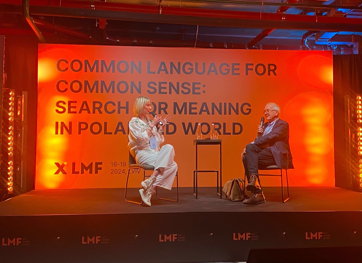 “Let’s be blunt. Everyone in Ukraine feels guilty — no matter how much you do to help soldiers or Ukraine. All Ukrainians, those abroad or those in Ukraine feel they don’t do enough. The only people who don’t feel guilty are dead people,” says Olga Rudnieva at #XLMF