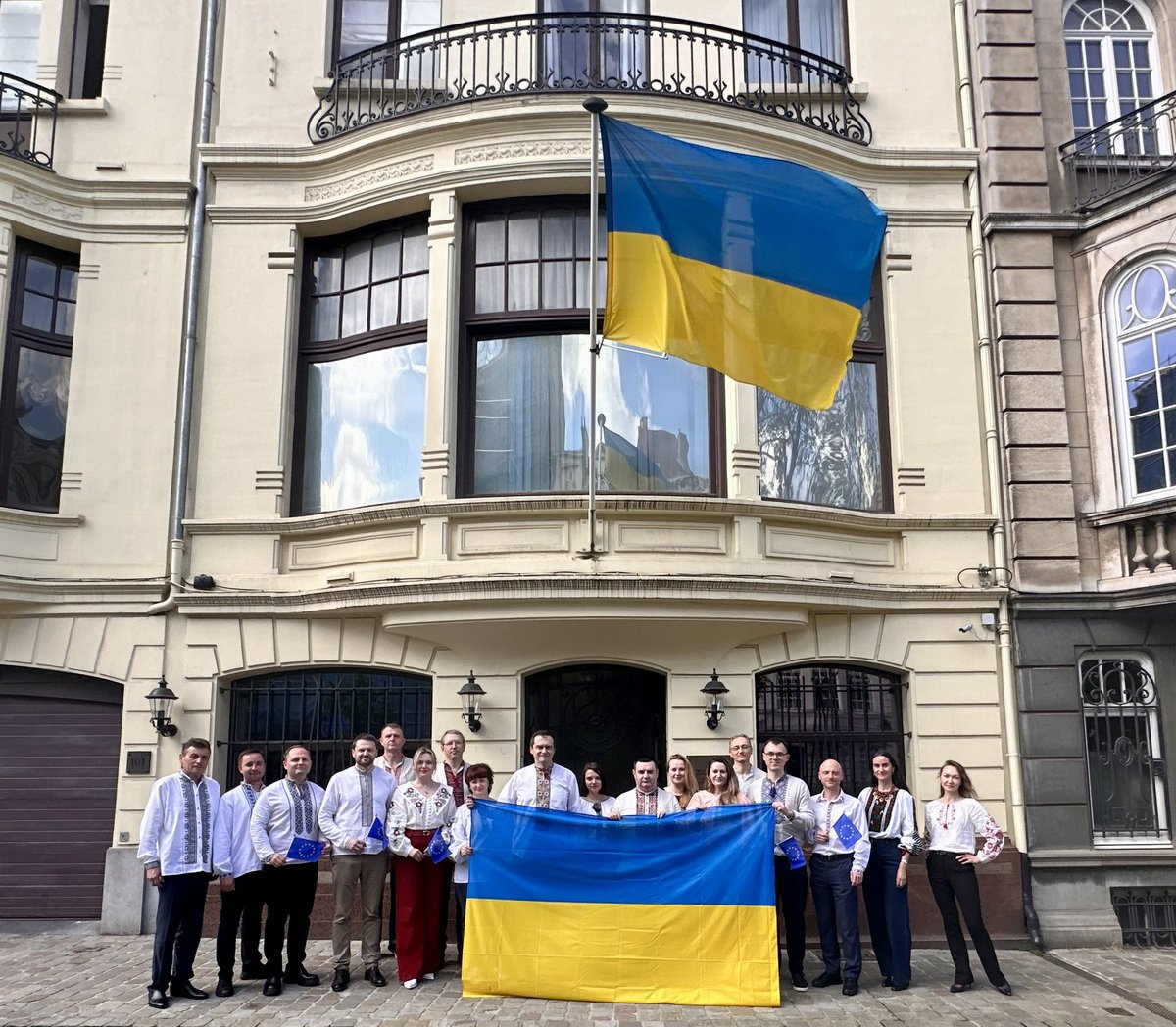 Vyshyvanka is a symbol of the resilience of our people, our country, and our traditions. Mission of Ukraine to the EU is proud to join the traditional celebration of Vyshyvanka Day! 🇺🇦