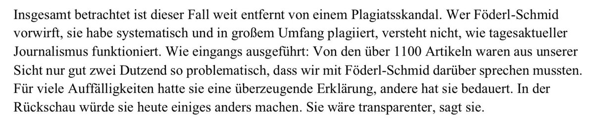 Der Abschlussbericht der SZ-Kommission zu den Vorwürfen gegen Alexandra Föderl-Schmid ist da. Und das ist der wesentliche Absatz der insgesamt 15 Seiten: sueddeutsche.de/szde-assets/pd…