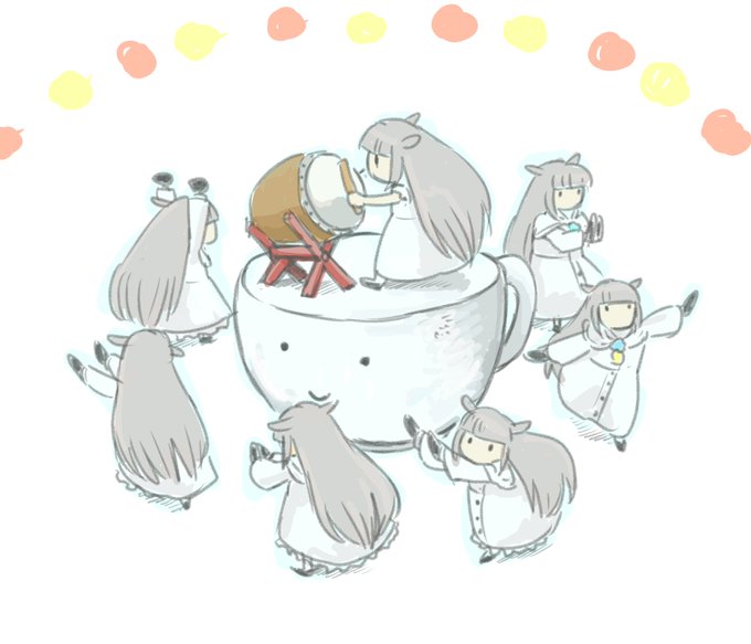 「grey hair minigirl」 illustration images(Latest)