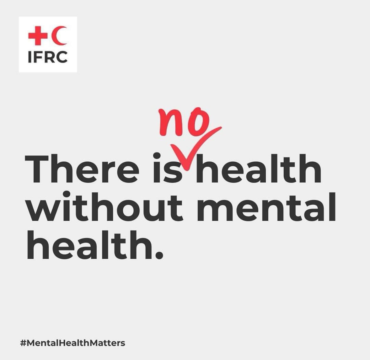 Mental health matters! Just as we prioritize physical health, we must give equal attention to our mental well-being. It is crucial to ask for help when we need it 💫