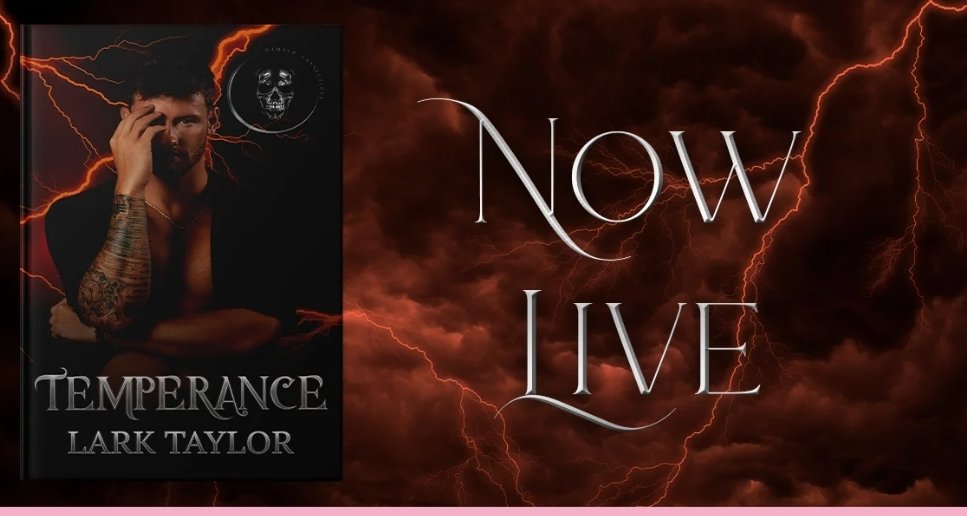 Temperance by Lark Taylor is #NowLive! Grab your copy today!

#OneClick: geni.us/tlkevents

#MMRomance #FireMageandVampire #Spicy #FoundFamily #ChosenMates @Chaotic_Creativ