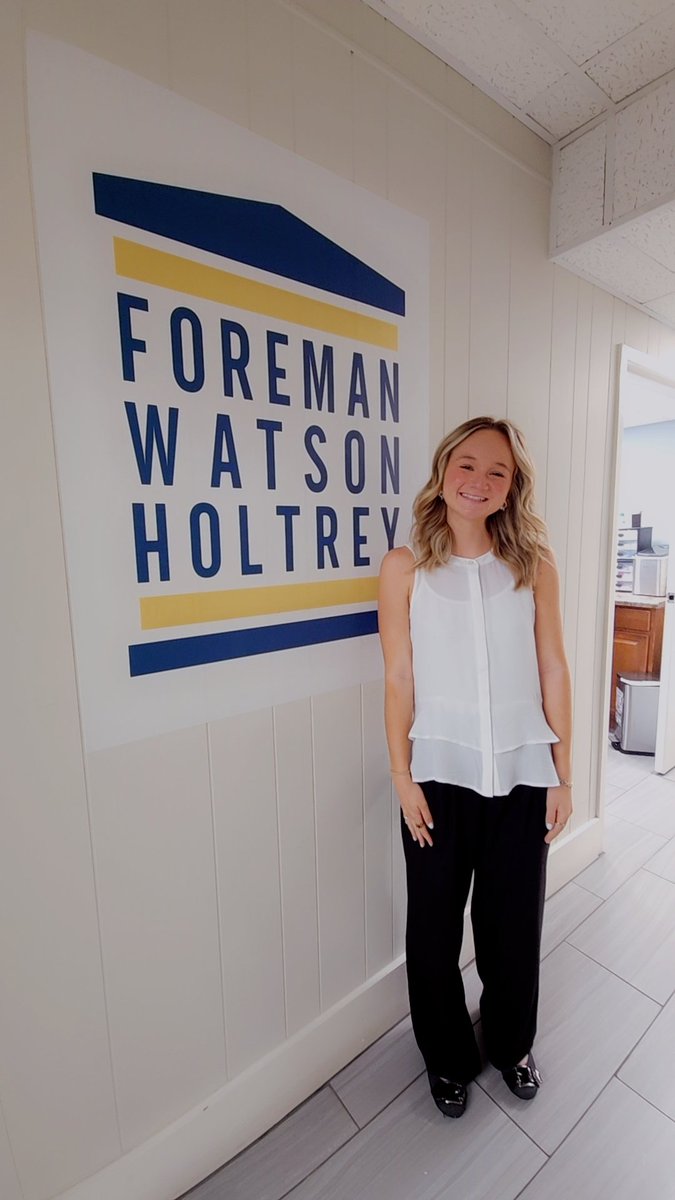 At Foreman Watson Holtrey we are focused on growth, education and those who seek to gain valuable experience.  They learn from our expertise and we gain fresh perspectives from our youth.  That's a #winwin!
Meet Macy! Macy is an incoming Junior at the <a href="/universityofky/">University of Kentucky</a> #FWHLegal