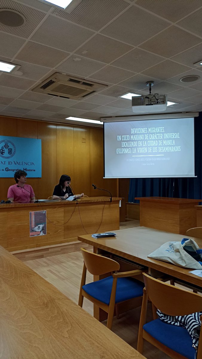 "Devociones migrantes. Un culto mariano de carácter universal localizado en la ciudad de Manila (Filipinas): la Virgen de los Desamparados".

VI Congreso: Espacio, redes y cultura en un mundo globalizado <a href="/pangaeauv/">Pangaea</a> 

🗣️🔍