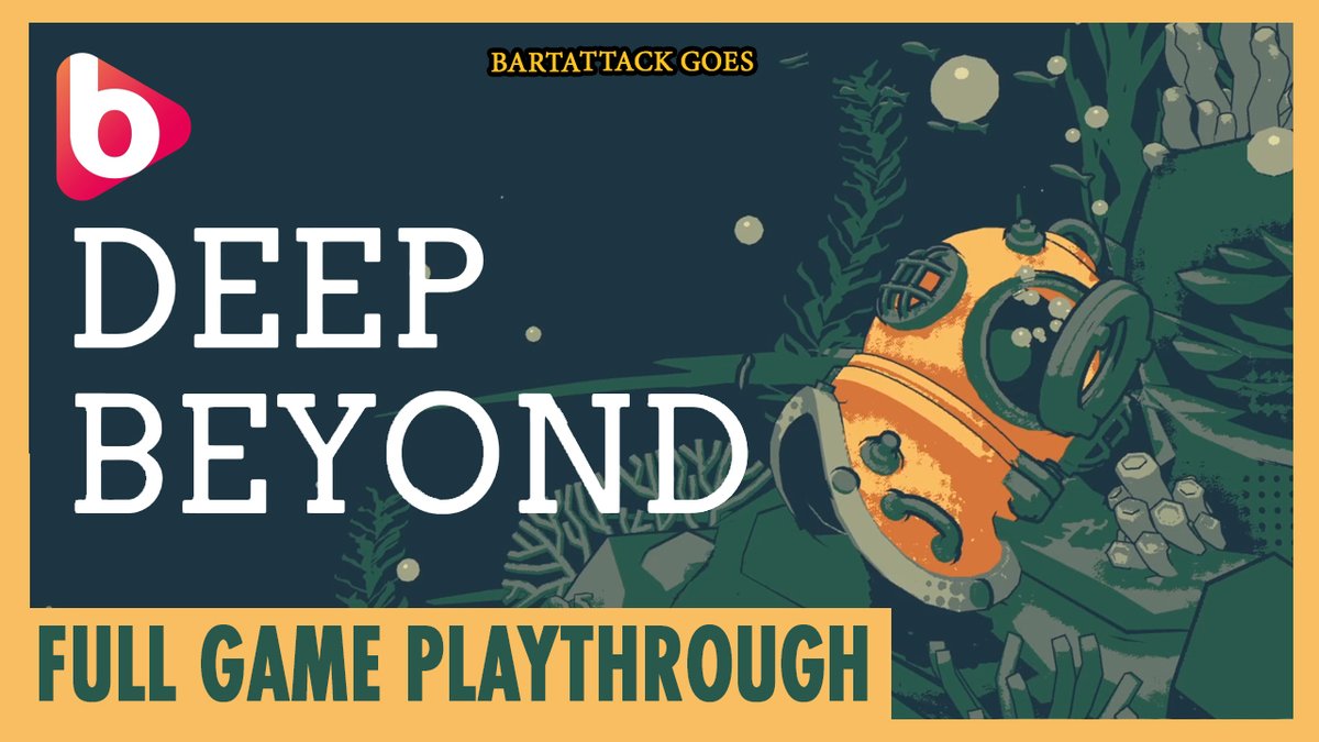 Bartattack1's tweet image. I played Deep Beyond, a colorful narrative adventure game by @AvixGames... and had a lot of fun! It looks and sounds great. Check out my playthrough!
youtube.com/watch?v=HTAQtJ…