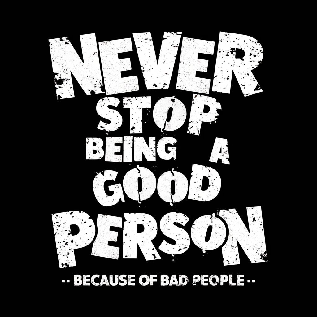 Never STOP Being a Good Person Because of Bad People.

In the ever-evolving landscape of business and education, challenges are inevitable. But one lesson that stands out in both life and leadership is the importance of maintaining our core values.

#qoute #qouteoftheday #leaders