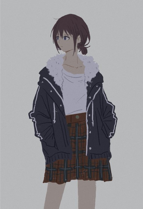 「fur-trimmed jacket」 illustration images(Latest｜RT&Fav:50)