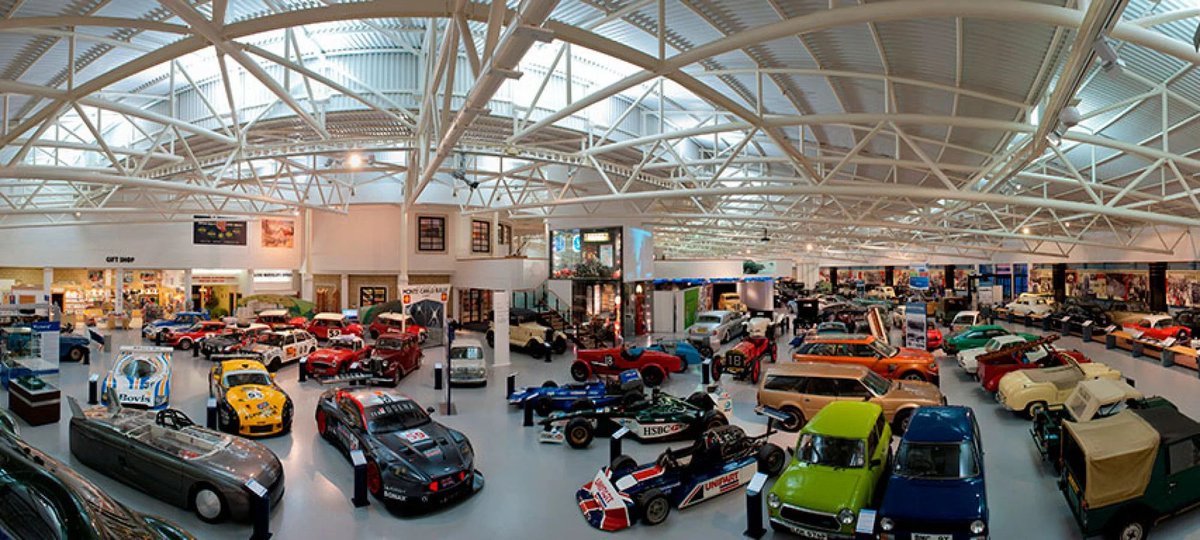 Museum of the Week: The @BMMuseum houses the collections of the British Motor Industry Heritage Trust with over 400 cars spanning the classic, vintage and veteran eras and an archive of film, photographs, personal papers & business documents. britishmotormuseum.co.uk