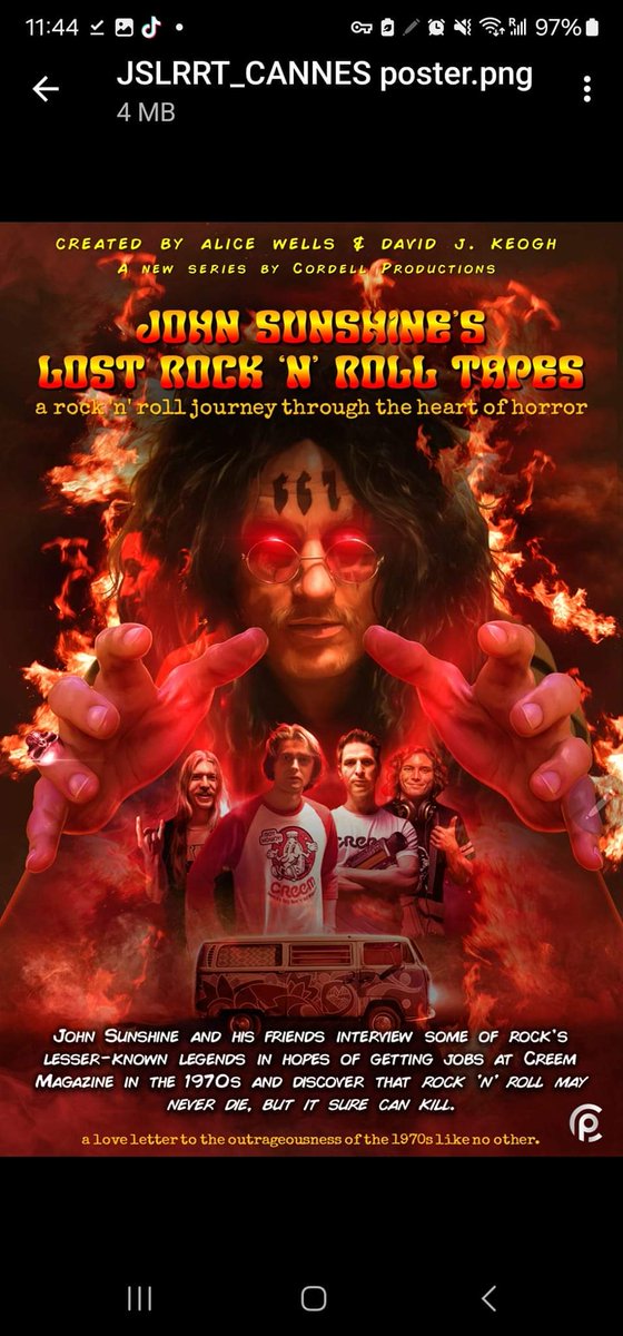 Tracy Lamourie, Founder of LAMOURIE MEDIA (@tracygoddess) on Twitter photo Industry folk catch me at #Cannes #cannes2024 rare chance to get in on ground floor next #tv hit - #JohnSunshinesLostRocknRollTapes lamouriepr@gmail.com
@alicenwells @foreverkeogh - @johnsunshinetv @cordell_prods Industry folk catch me at #Cannes #cannes2024 rare chance to get in on ground floor next #tv hit - #JohnSunshinesLostRocknRollTapes lamouriepr@gmail.com
@alicenwells @foreverkeogh - @johnsunshinetv @cordell_prods