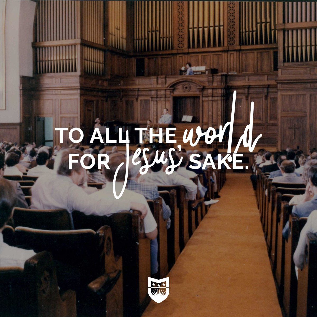 MABTS's tweet image. To all the world for Jesus' sake. For more than 50 years, Mid-America has stood for biblical inerrancy, expository preaching, and the Great Commission. Learn more about our history at mabts.edu/history.