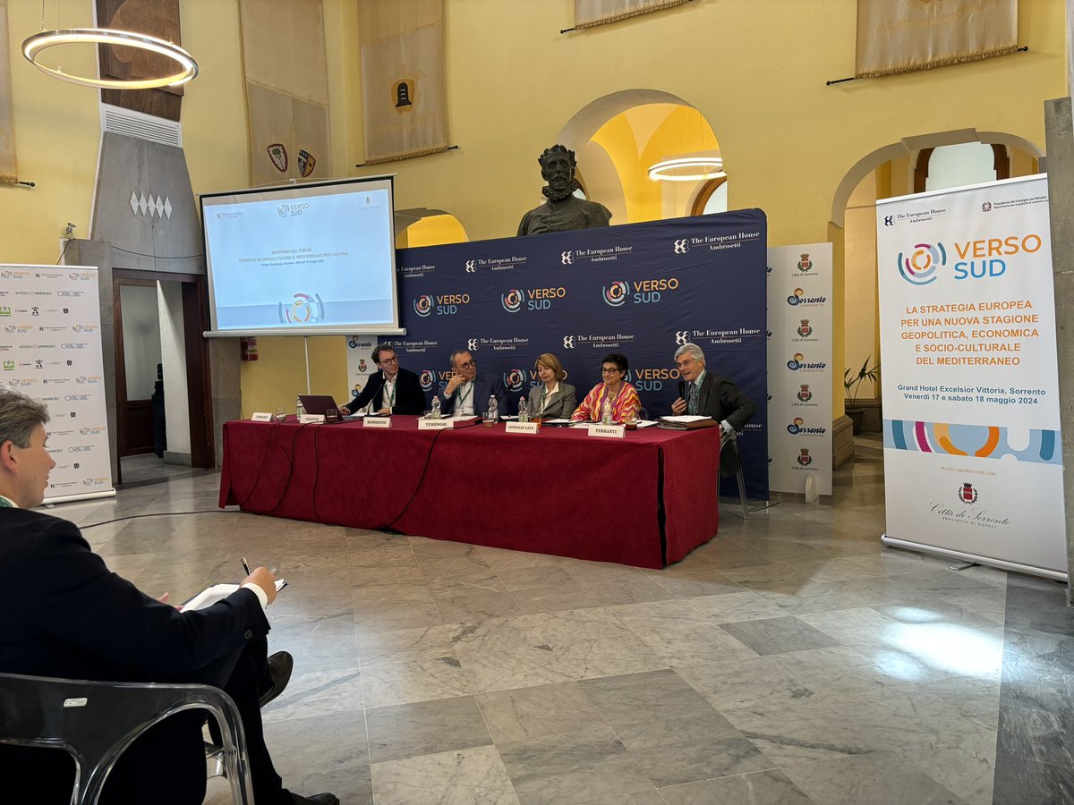 Il Presidente Ferranti è intervenuto a #VersoSudYouth. 
“I giovani sono la base per il futuro del nostro Paese,è importante ascoltarli e sentire la loro voce.Anche noi come MCC siamo concentrati a  creare imprese,sviluppare competenze  ascoltando i territori per stimolare il Sud“