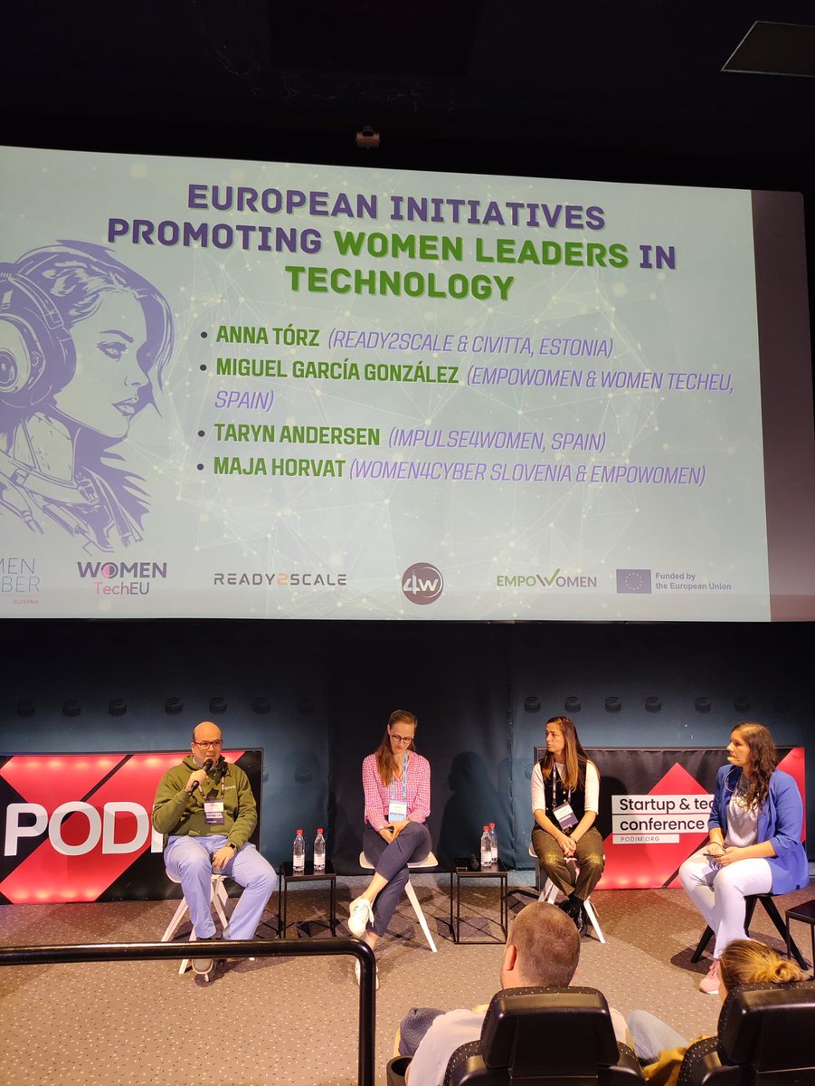 At #PODIM event in Slovenia, #EmpoWomen’s Eleven engaged in startup battles and showcased their innovations to investors, executives, and entrepreneurial enthusiasts at the dedicated booth.

empowomen.eu/empowomens-ele…

#WomenInTech #DeepTech #Startups #Investment #HorizonEurope