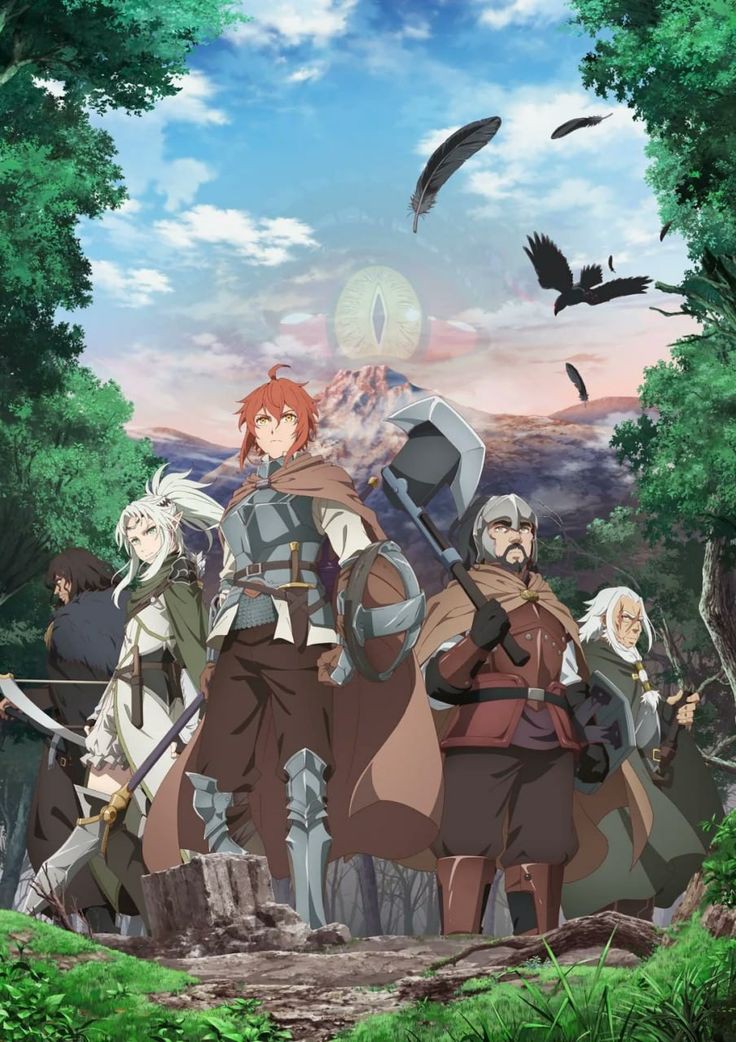 Lord of the rings isekai fantasy anime is actually good.