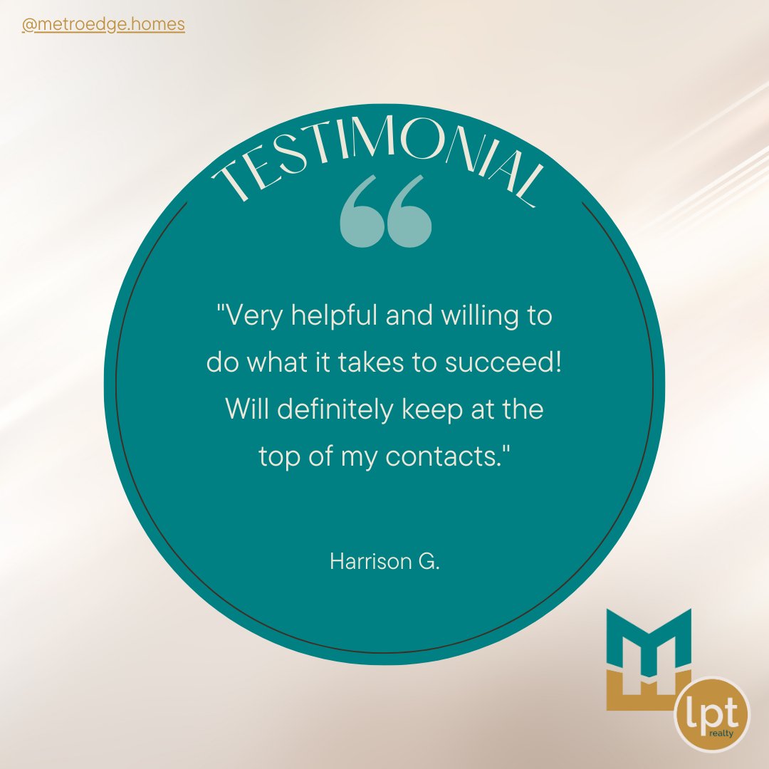 Real stories, real satisfaction. See what our clients have to say! 🌟 #ClientTestimonial #DreamHomeJourney #PropertySuccessStories #RealtorPraise