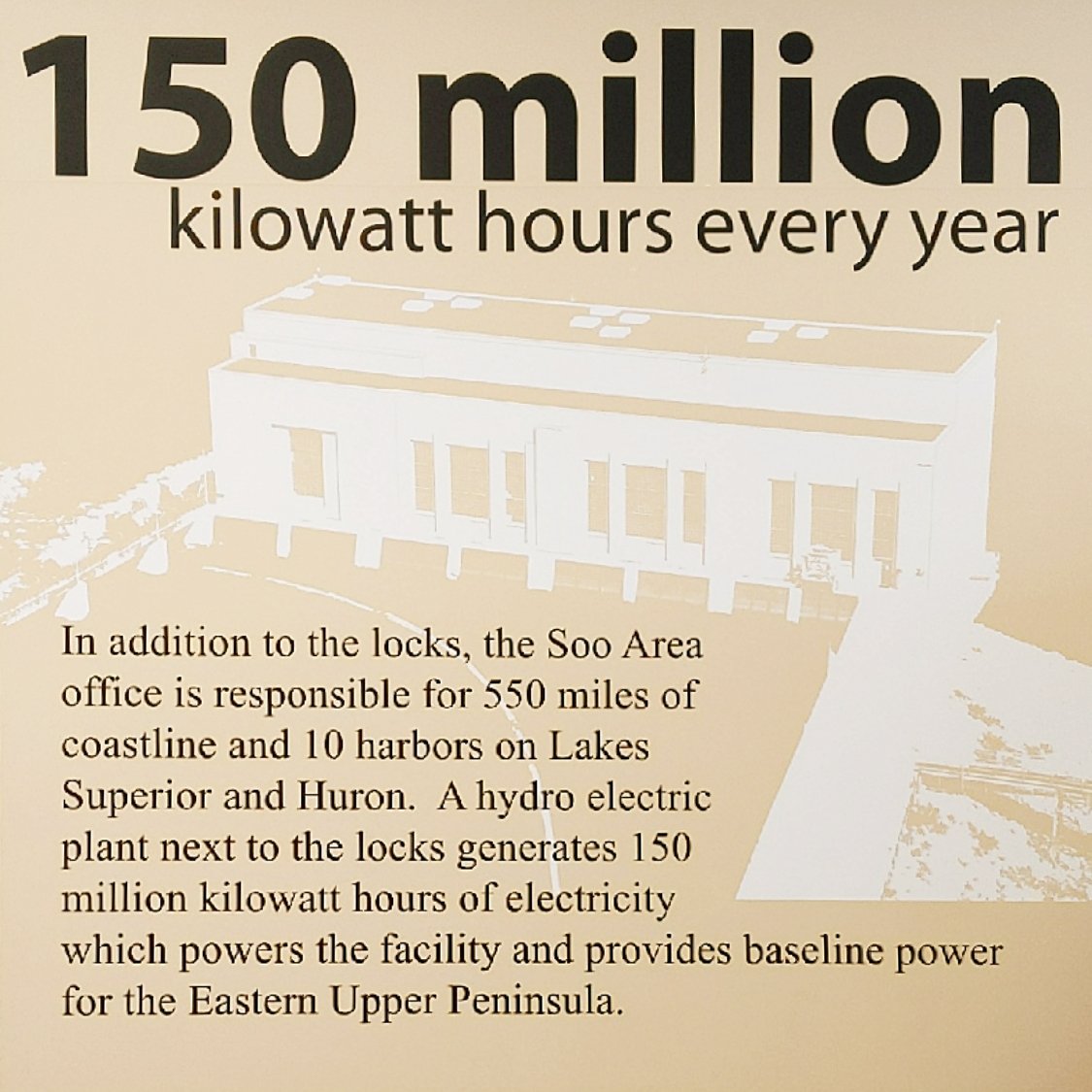 #DYK the Soo Locks are vital to powering the Eastern Upper Peninsula? #ilovethesoo