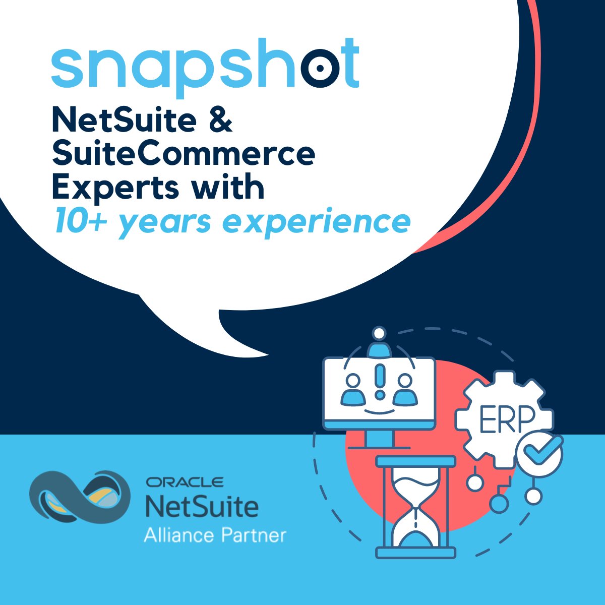 At Snapshot, we've been @NetSuite and #SuiteCommerce experts for over 10 years.  Whether you're considering a full site implementation, data migration, or enhancing your existing store, our team can guide you through the process seamlessly.

hubs.la/Q02w-X0w0

#NetSuite