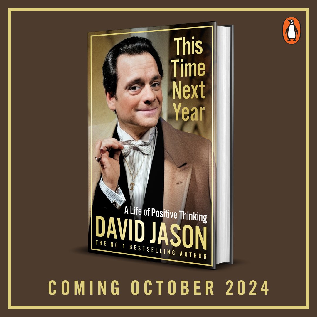 Beloved Only Fools and Horses star #DavidJason is back with a new memoir! In #ThisTimeNextYear he shares the hard-won wisdom of a life lived chasing the next adventure: a story guaranteed to entertain & inspire Pre-order your signed copy via @waterstones linktr.ee/thistimenextye…