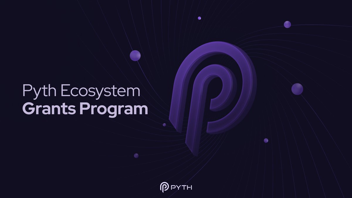 PythNetwork's tweet image. Today marks the launch of the Pyth Ecosystem Grants Program with 50M in PYTH grants available to eligible community members.

This program aims to encourage community members to share their insights on Pyth Network with the wider Web3 community and contribute to its development…