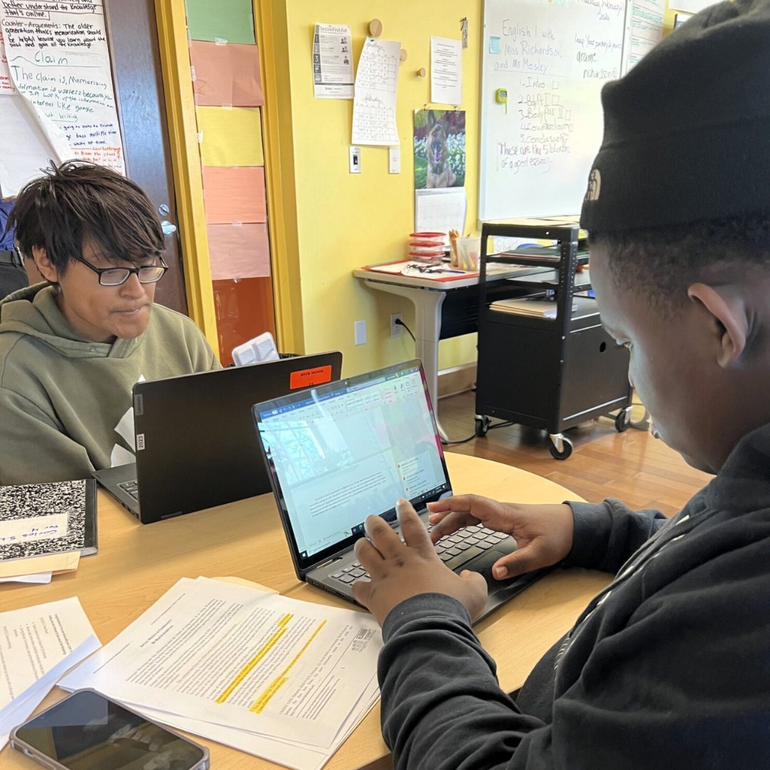 In #DCPSCapitalCommitment, 3️⃣ Strategic Priorities guide our work to ensure students are: 🍎Succeeding Academically 📚Connected to Schools 🎓Prepared for What’s Next See how @RooseveltHSDC and @LanaLearn collaborate to ensure students are succeeding academically. #DCPSPartners