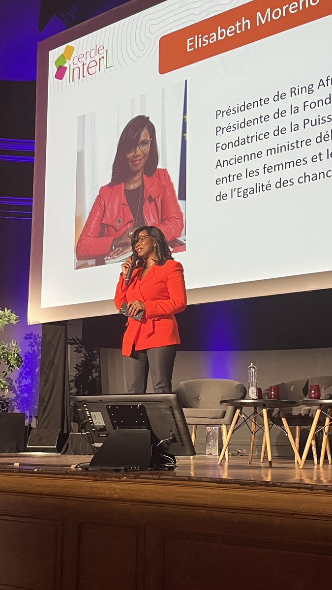 Cercle InterL (@interelles) on Twitter photo « Je crois fondamentalement que donner du sens à ce que l’on fait, ça commence d’abord par soi » - <a href="/1ElisaMoreno/">Élisabeth Moreno</a> en clôture du colloque 2024 du Cercle InterL
#InterL24 #mixité #engagement « Je crois fondamentalement que donner du sens à ce que l’on fait, ça commence d’abord par soi » - <a href="/1ElisaMoreno/">Élisabeth Moreno</a> en clôture du colloque 2024 du Cercle InterL
#InterL24 #mixité #engagement