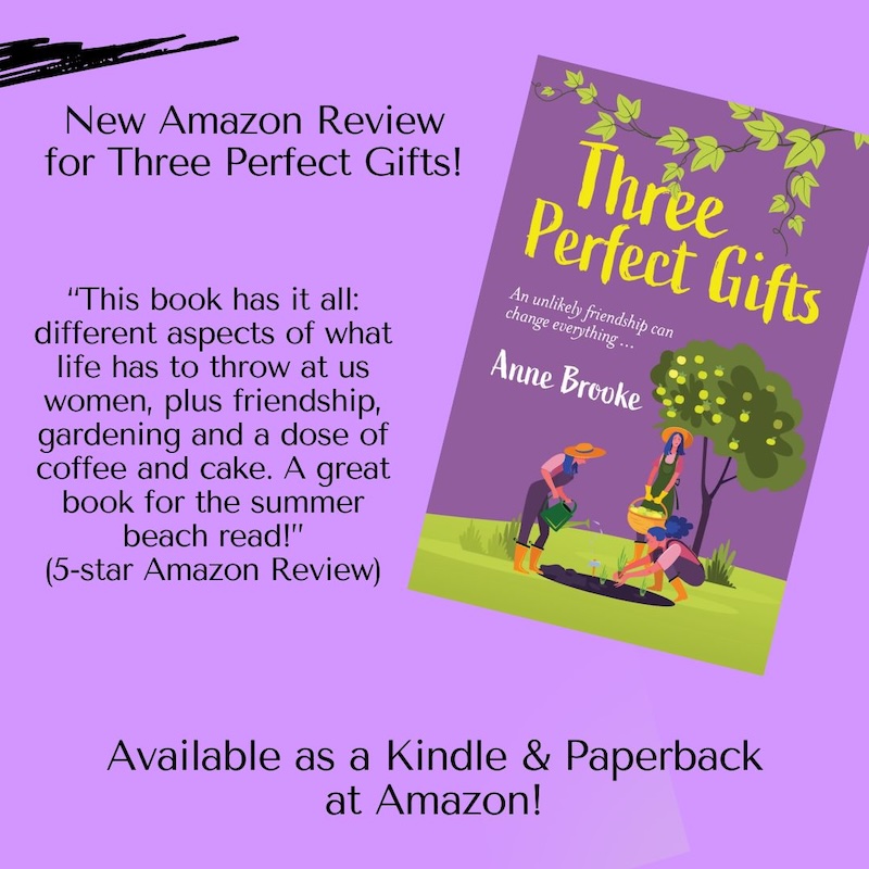 I have my first Amazon review for women's fiction novel Three Perfect Gifts! Buy the Kindle ebook here: mybook.to/3PerfectGifts Buy the Paperback here: mybook.to/3PerfectGiftsPB #amazonfinds2024 #bookstoread #womensfiction