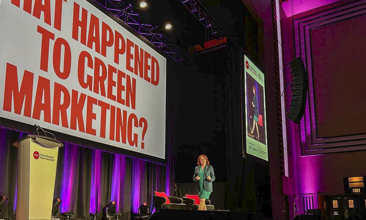 🟢🔴 “We have an epidemic of #climate anxiety amongst our youth.” We’re proud to welcome @GreenSolitaire (@futerra ) to the WFA Global Marketer Conference 2024 stage, who will tell you that ‘ego-green marketing’ is dead. And why that is good news for your business. #GMW24