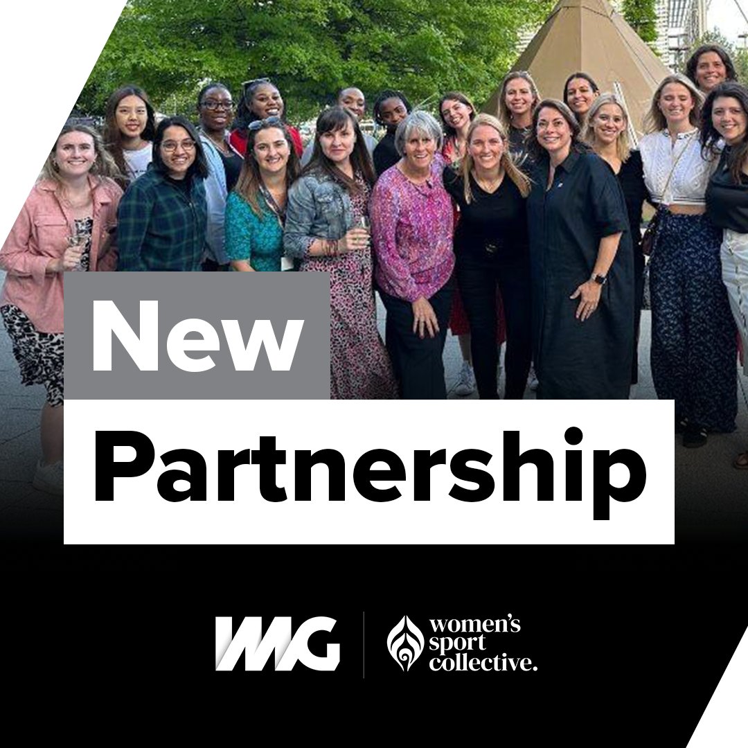 IMG is proud to partner with the @wsportcoll, led by @sueanstiss MBE and @KateHannon1 to champion diversity and gender equality in sport. Membership of the Women’s Sport Collective is free for all women working in sport, sign up here: bit.ly/44IM8QM