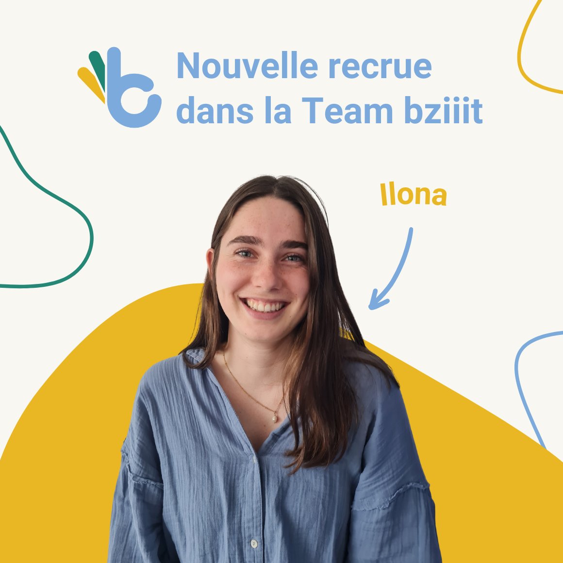 #bziiit accueille une nouvelle recrue ! 
Voici, Ilona qui nous a rejoint pour 2 mois. 
Ses missions :
- Promouvoir l'AI Act 
- Analyses marketing sur l'IA, marketing RSE/CSRD et AI Act 
- Veilles marketing 
- Collecte/Analysee de données
 Toute l’équipe est enchantée de ta venue