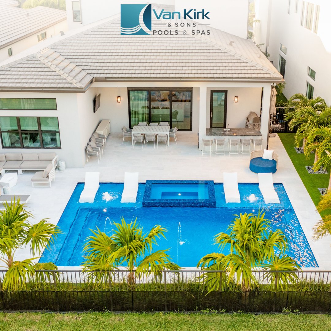 From soothing hot tubs to refreshing swimming pools, we're your ultimate destination for custom outdoor relaxation. Let us create your perfect backyard getaway. ✨

#VanKirkPools #luxurypools #spa #southfloridapools #southfloridahomes #custompools #poolbuilders #luxuryliving
