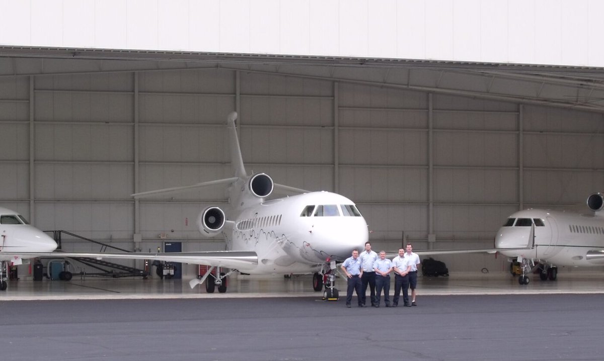 They install upgrades. They instill confidence. A prime example is the Dassault Falcon Jet St. Louis service team. Read the latest Crew Chief Blog: bit.ly/4akBaCe