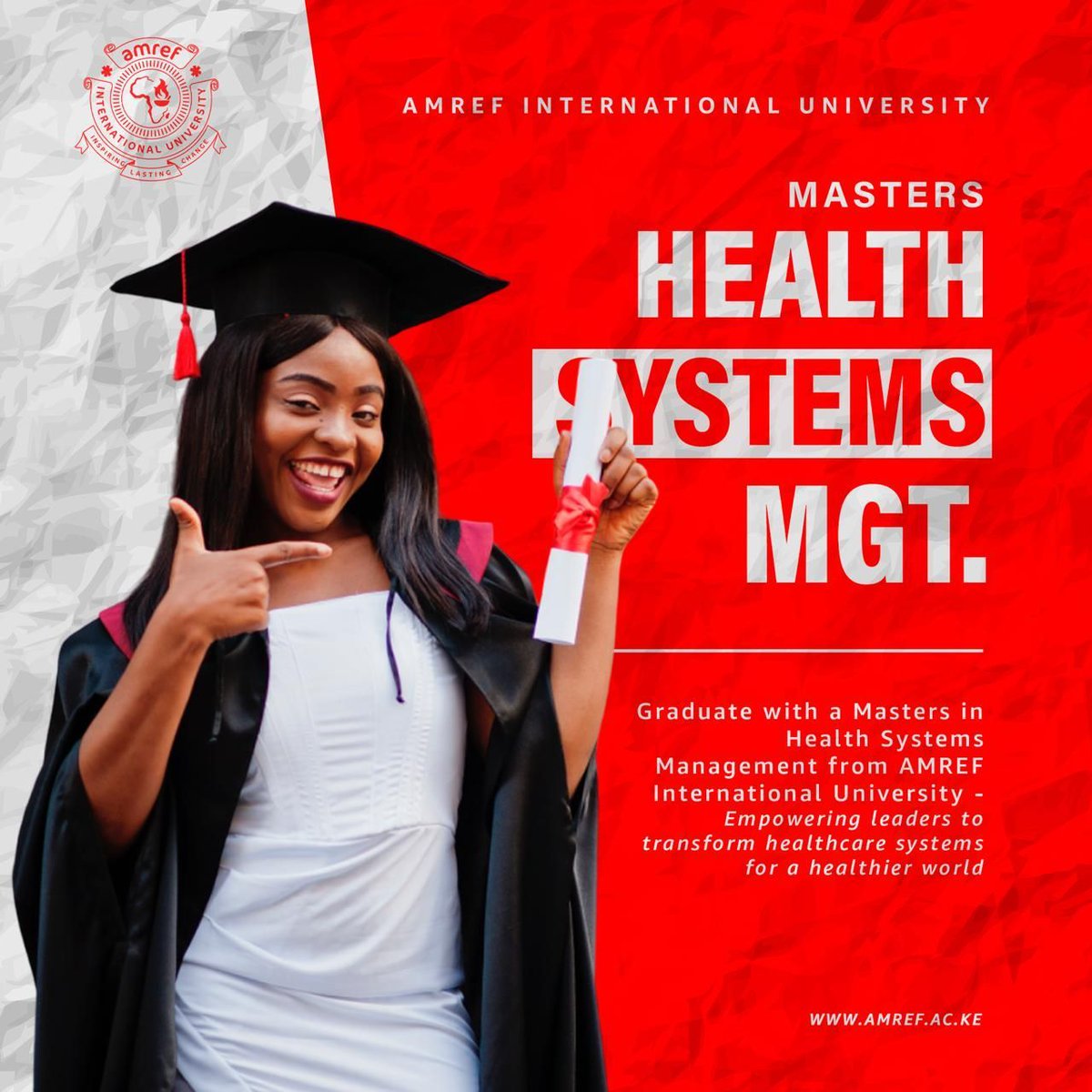 Graduate with a Masters in Health Systems Management from @AmrefUniversity - Empowering leaders to transform healthcare systems for a healthier world.
#InspiringLastingChange