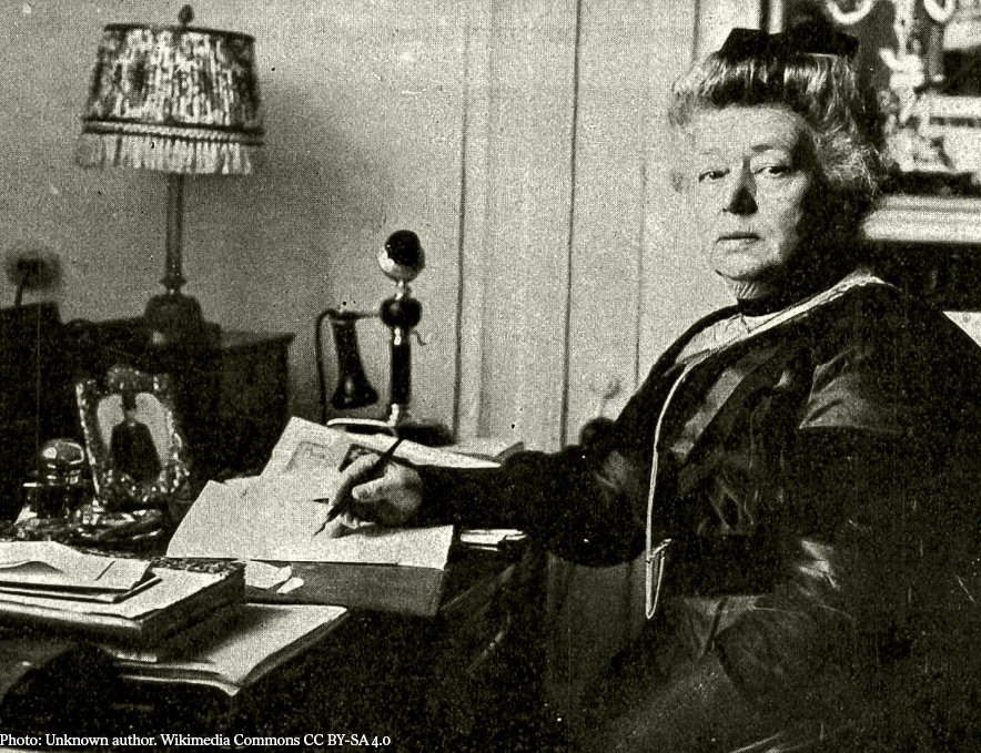 Bertha von Suttner was a pioneering peace activist. She was the first woman to be awarded the #NobelPeacePrize. In fact, she's credited as the inspiration behind the very creation of the peace prize. Discover more: nobelprize.org/prizes/peace/1…