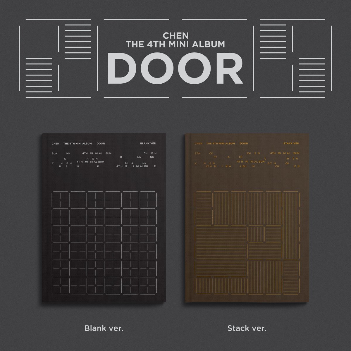 CHEN The 4th Mini Album 'DOOR' 예약 판매 안내 (+팩샷 이미지 추가) weverse.io/chen/notice/19… #첸 #CHEN #DOOR
