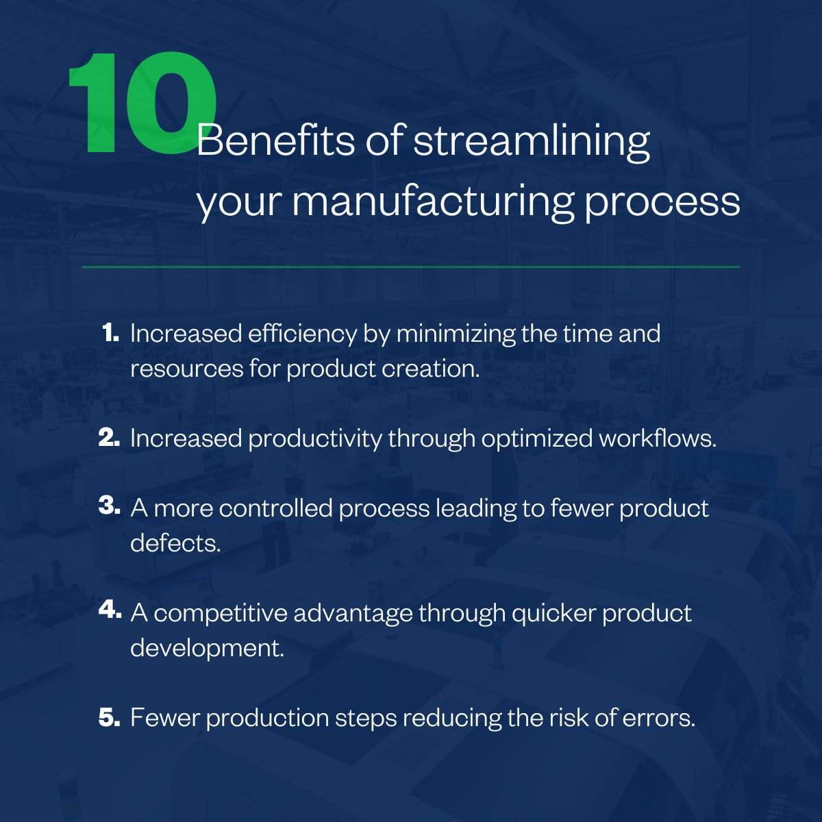 Kingstec_Tech's tweet image. Optimizing and streamlining your manufacturing process can ensure the highest level of productivity and profit. Find out how leading companies are implementing efficient, cost-effective manufacturing processes.

bit.ly/44n1NoE 

#kingstec #kingstectechnologies