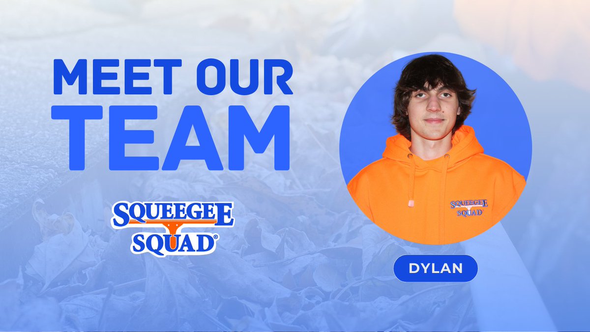 Dylan, our newest recruit, brings window cleaning experience and contagious enthusiasm to the team! With a proactive approach, he enjoys cars and sports, especially lacrosse and football. As a Vikings fan, he's sure to boost team spirit!🏆 #Teamwork #WindowCleaning #SqueegeeSquad