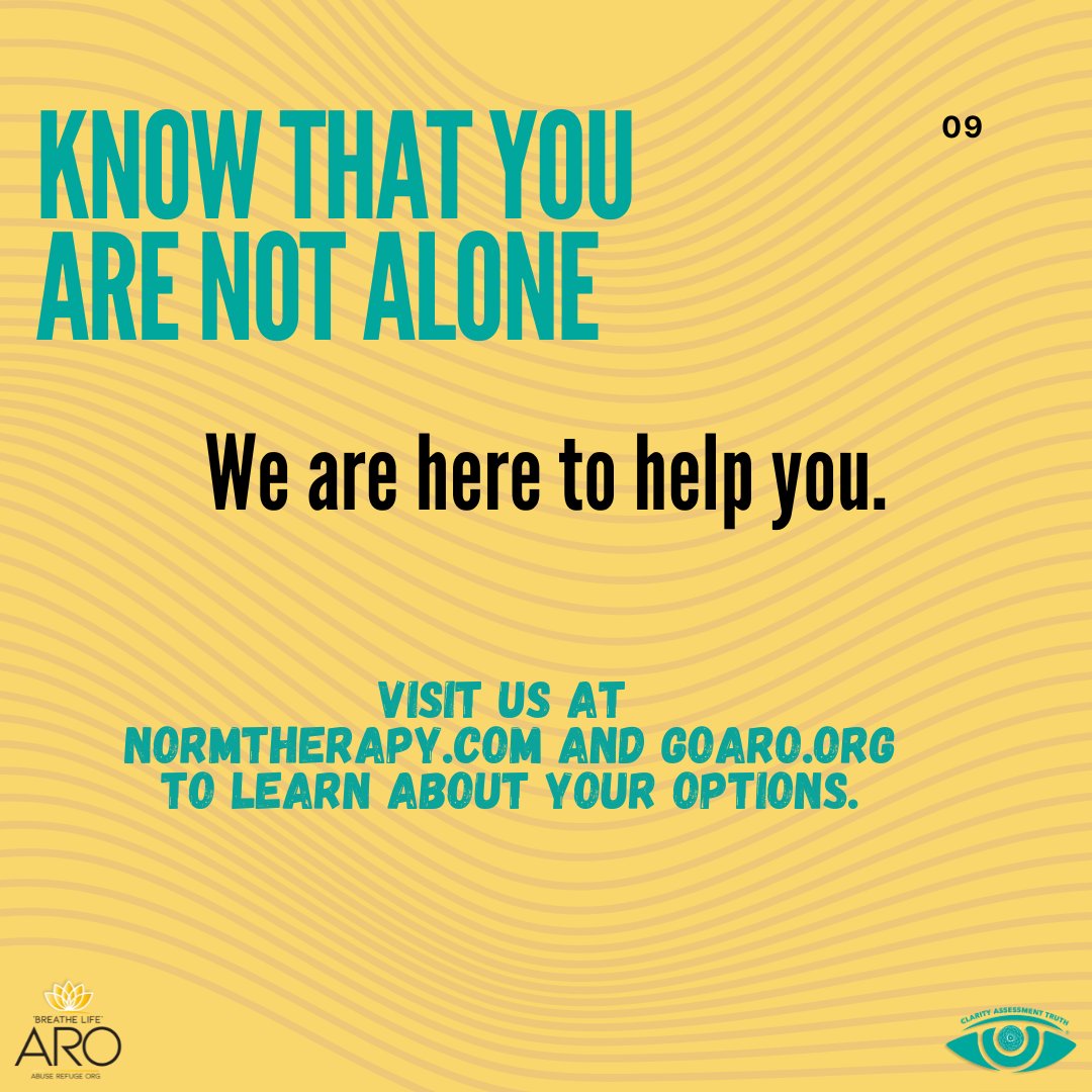 It's ALL about HER! 

Visit NormTherapy.com and GoARO.org and check out our campaign at gofund.me/86e43129.

#ARO #NormTherapy #AbuseRecovery #mentalhealth #abuse #EndAbuseNow #victim #survivor #AbuseCare #breathelife