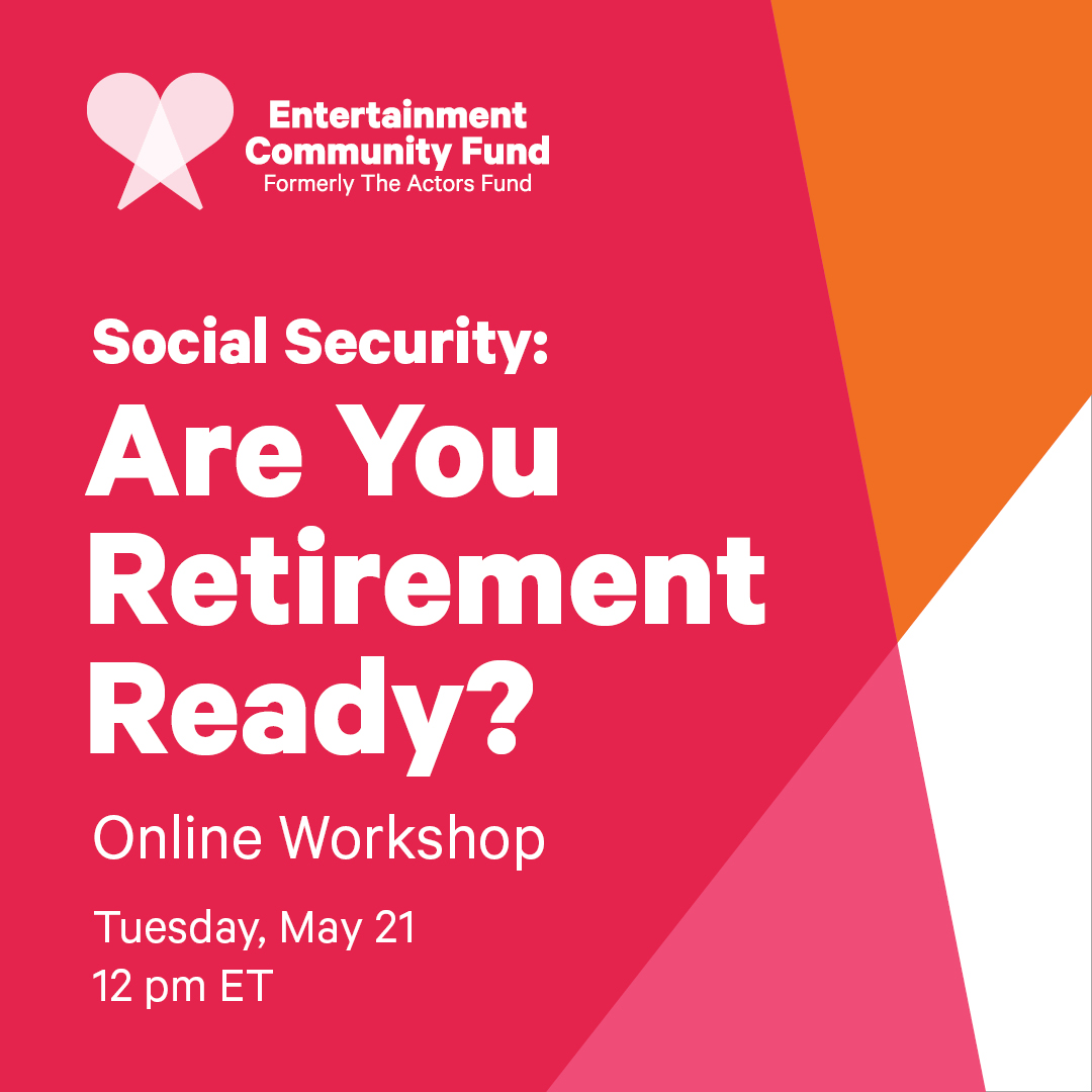 With many options for Social Security available, it can be challenging to determine which one is best for you. Join us for our upcoming webinar and become retirement-ready today. RSVP: ow.ly/aHVF50RtyTk #ALifeInTheArts #SocialSecurity #OnlineWorkshop #FreeWebinar