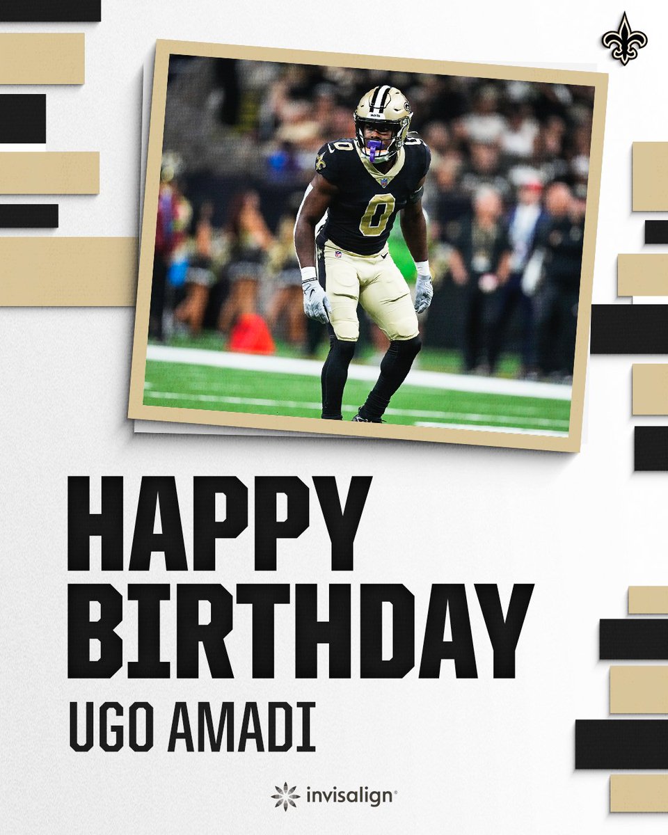 Happy Birthday, Ugo 🎉🎁 #Saints | @Invisalign