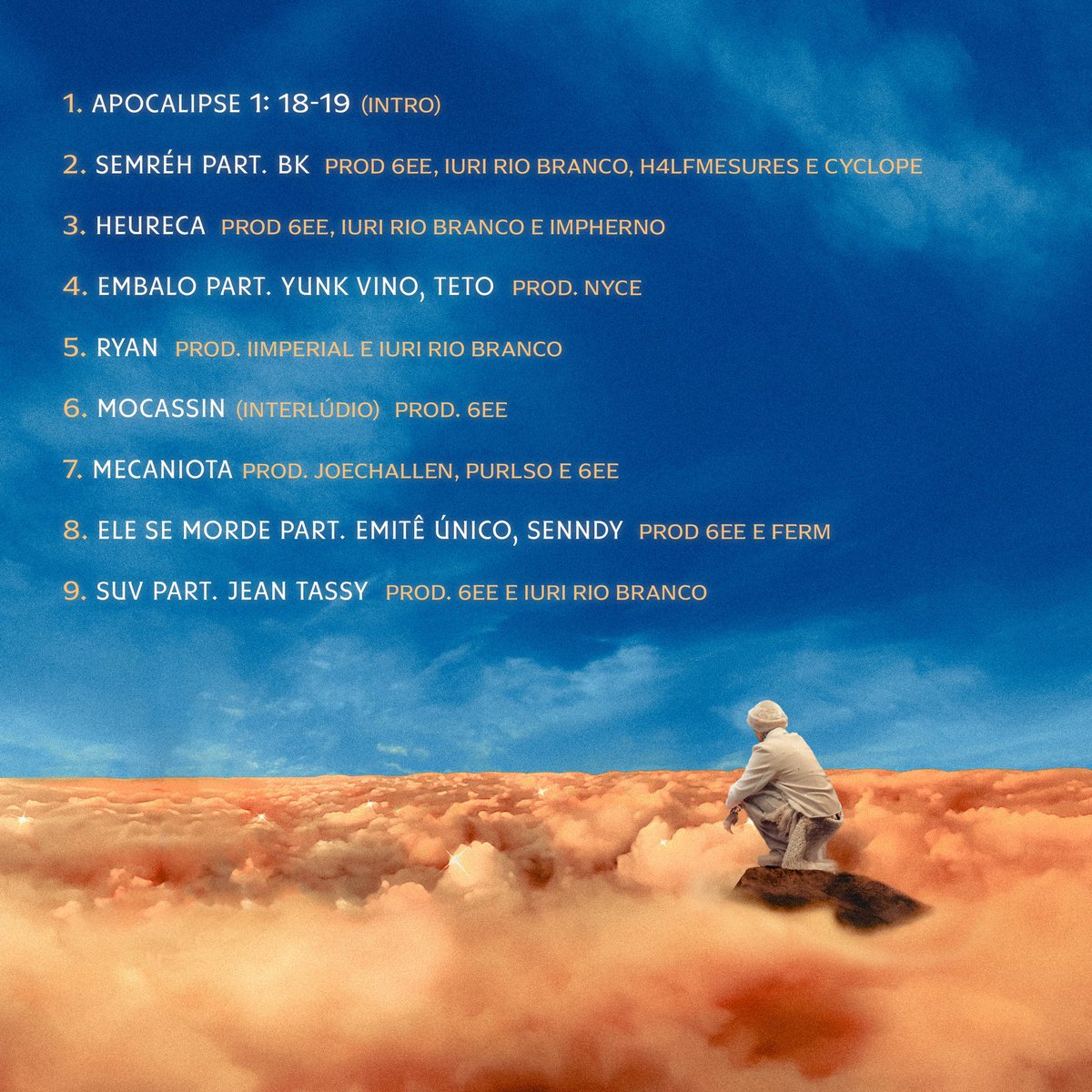 Capa e tracklist. “SEMRÉH” 23/05! Espalhem