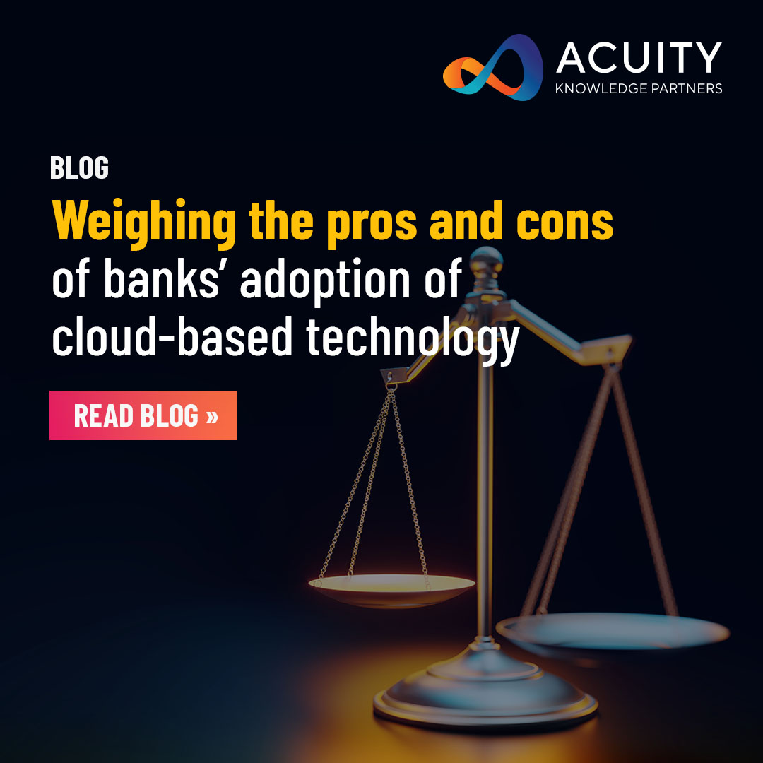 As banks weigh the pros and cons of adopting cloud technology, it's crucial for them to carefully consider their unique needs and risk tolerance. Know more here: hubs.ly/Q02xp2090

#CloudTechnology #BankingTrends #CyberSecurity