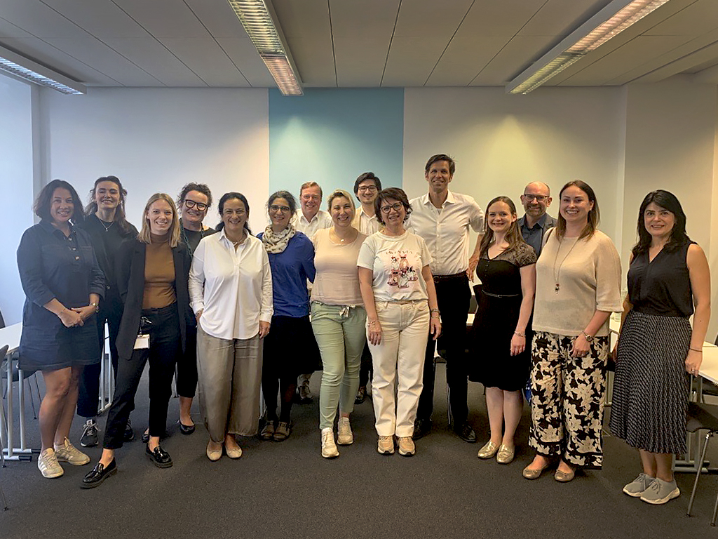 Frankfurt meets Berlin: Yesterday we were visited by our colleagues working in communications and public relations at the European Central Bank @ecb for an insightful exchange on experiences and best practices. Thank you for stopping by!